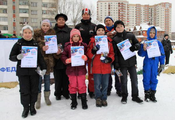 Учасники веселих стартів