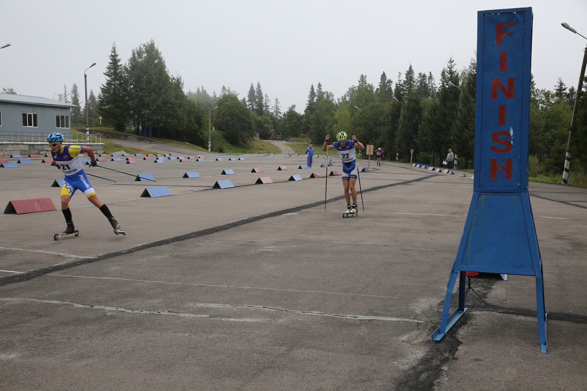 Фініш чоловіків масстарт