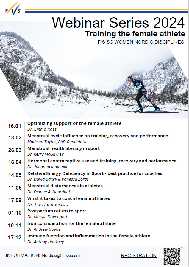 FIS webinars Female Athletes 2024