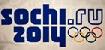 Логотипом Білої Олімпіади-2014 у Сочі стала адреса сайту sochi.ru. Ввечері 30 листопада на Червоній Площі у Москві відбулась презентація емблеми цієї події. 